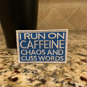 Caffeine and Cuss Words patch