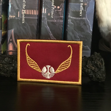 Load image into Gallery viewer, Harry Potter golden snitch patch